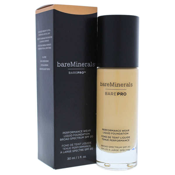 bareMinerals Barepro Performance Wear Liquid Foundation SPF 20 - 17 Camel by bareMinerals for Women - 1 oz Foundation