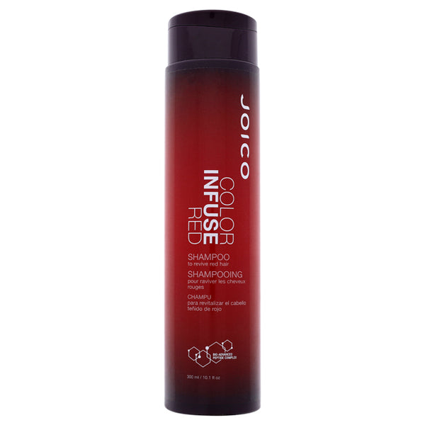 Joico Color Infuse Red Shampoo by Joico for Unisex - 10.1 oz Shampoo