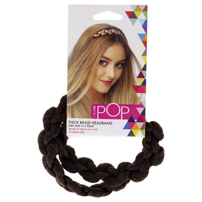 Hairdo Pop Thick Braid Headband - R6 30H Chocolate Copper by Hairdo for ...