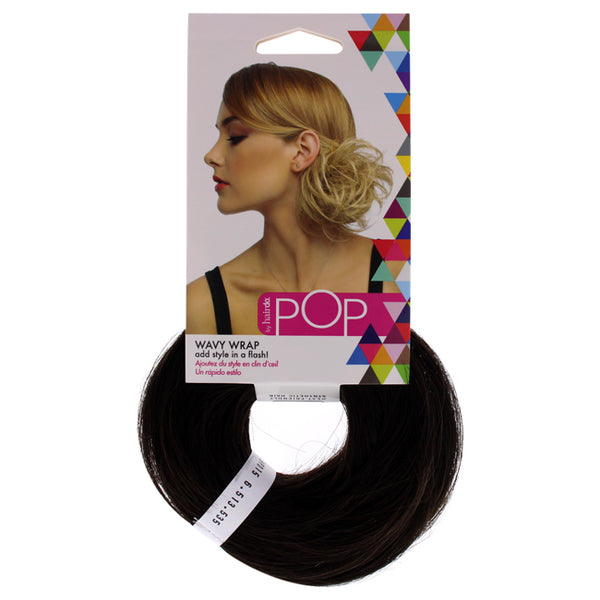 Hairdo Pop Wavy Wrap - R6 Dark Chocolate by Hairdo for Women - 1 Pc Hair Wrap