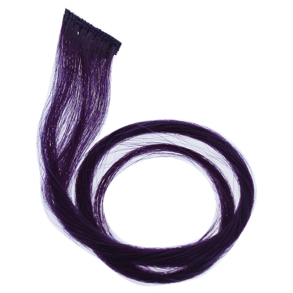 Hairdo Human Hair Color Strip - Purple by Hairdo for Women - 16 Inch Color Strip