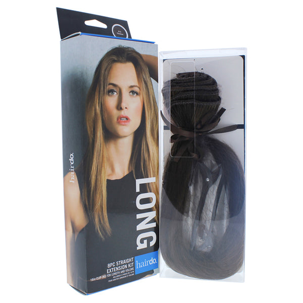 Hairdo Straight Extension Kit - R10 Chestnut by Hairdo for Women - 8 x 16 Inch Hair Extension