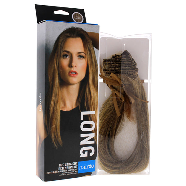 Hairdo Straight Extension Kit - R14 25 Honey Ginger by Hairdo for Women - 8 x 16 Inch Hair Extension