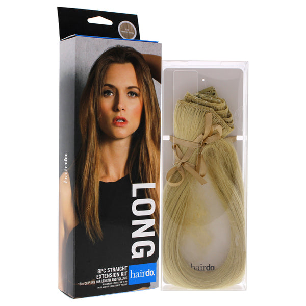 Hairdo Straight Extension Kit - R22 Swedish Blonde by Hairdo for Women - 8 x 16 Inch Hair Extension