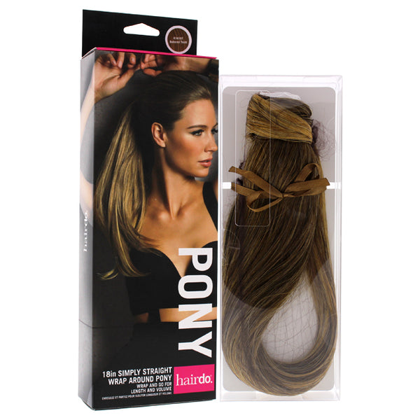 Hairdo Simply Straight Pony - R1416T Buttered Toast by Hairdo for Women - 18 Inch Hair Extension