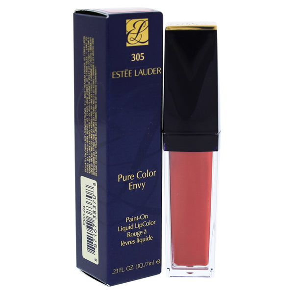 Estee Lauder Pure Color Envy Paint-On Liquid Lip Color - 305 Patently Peach by Estee Lauder for Women - 0.23 oz Lipstick