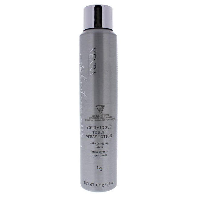 Kenra Platinum Voluminous Touch Spray Lotion - 14 by Kenra for Unisex - 5.3 oz Hairspray