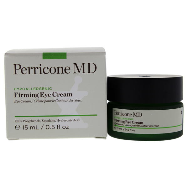 Perricone MD Hypoallergenic Firming Eye Cream by Perricone MD for Unisex - 0.5 oz Cream