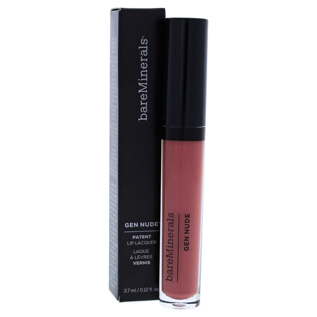 bareMinerals Gen Nude Patent Lip Lacquer - 2Legit by bareMinerals for Women - 0.12 oz Lipstick