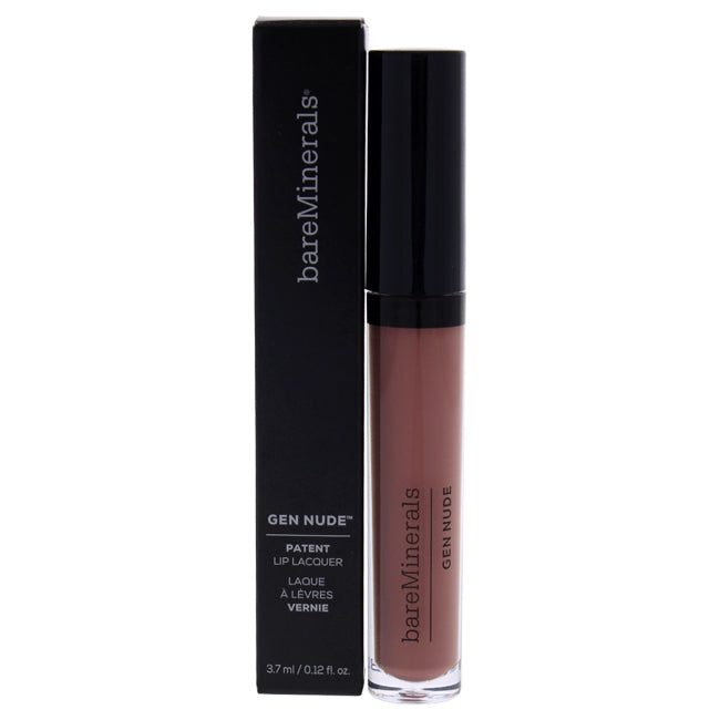 bareMinerals Gen Nude Patent Lip Lacquer - IRL by bareMinerals for Women - 0.12 oz Lipstick