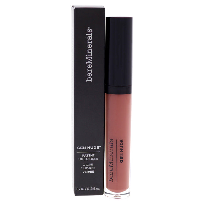 bareMinerals Gen Nude Patent Lip Lacquer - Perf by bareMinerals for Women - 0.12 oz Lipstick