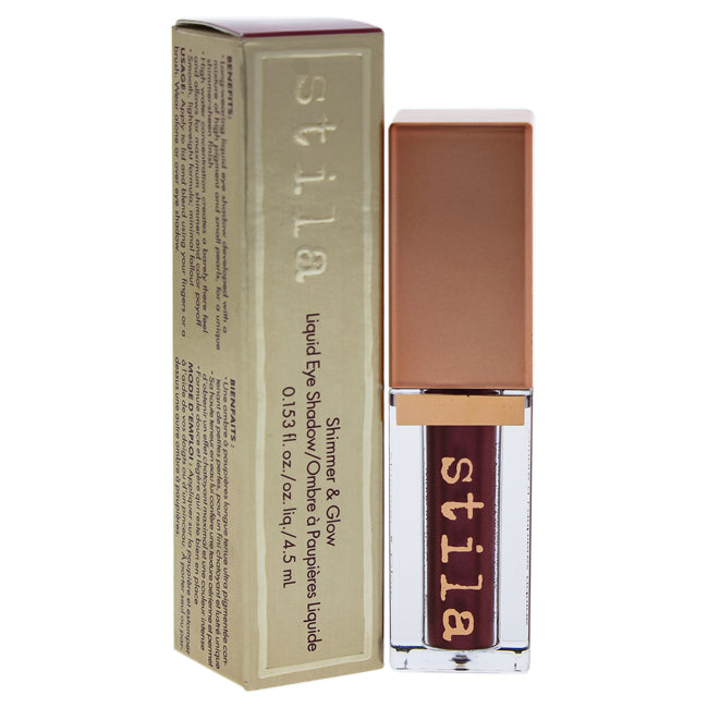 Stila Shimmer and Glow Liquid Eyeshadow - Vivid Garnet by Stila for Women - 0.153 oz Eyeshadow