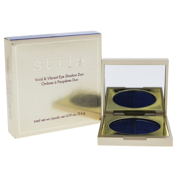 Stila Vivid and Vibrant Eyeshadow Duo - Sapphire by Stila for Women - 0.09 oz Eyeshadow