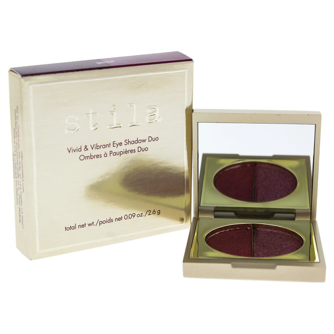 Stila Vivid and Vibrant Eyeshadow Duo - Garnet by Stila for Women - 0.09 oz Eyeshadow