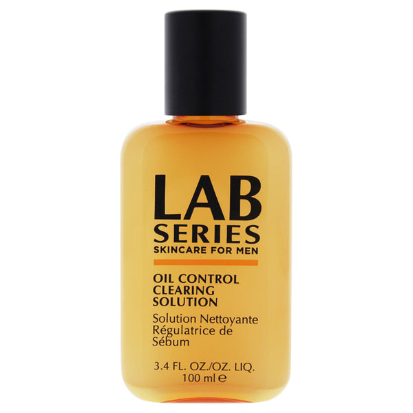 Lab Series Oil Control Clearing Solution by Lab Series for Men - 3.4 oz Cleanser