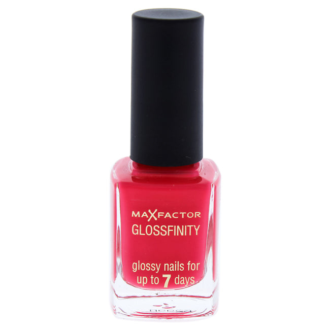 Max Factor Glossfinity Nail Polish - 95 Flaming Pink by Max Factor for Women - 0.37 oz Nail Polish