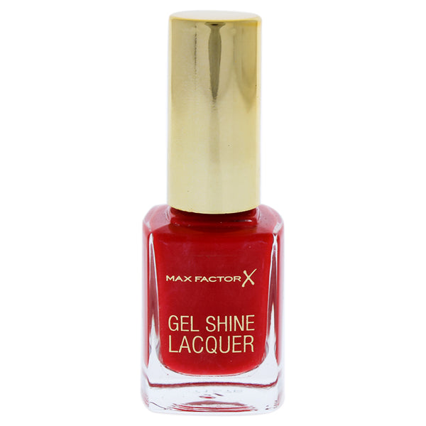 Max Factor Gel Shine Lacquer - 25 Patent Poppy by Max Factor for Women - 11 ml Nail Polish