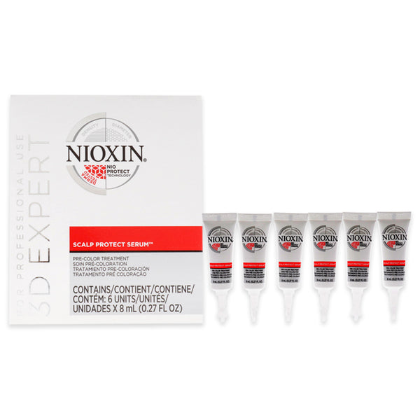 Nioxin 3D Expert Scalp Protect Serum by Nioxin for Unisex - 6 x 0.27 oz Treatment