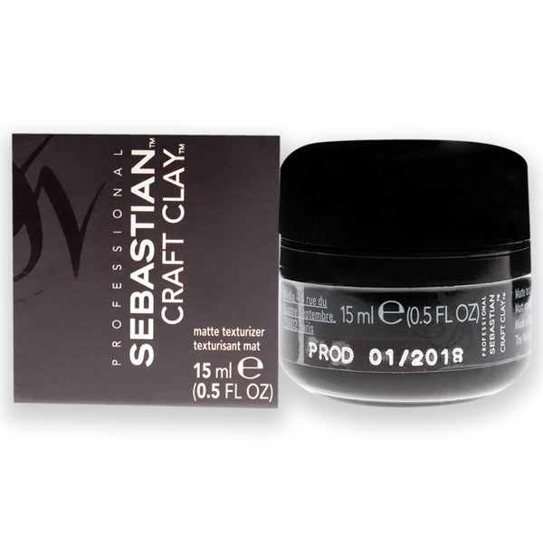 Sebastian Craft Clay Matte Texturizer by Sebastian for Unisex - 0.5 oz Clay