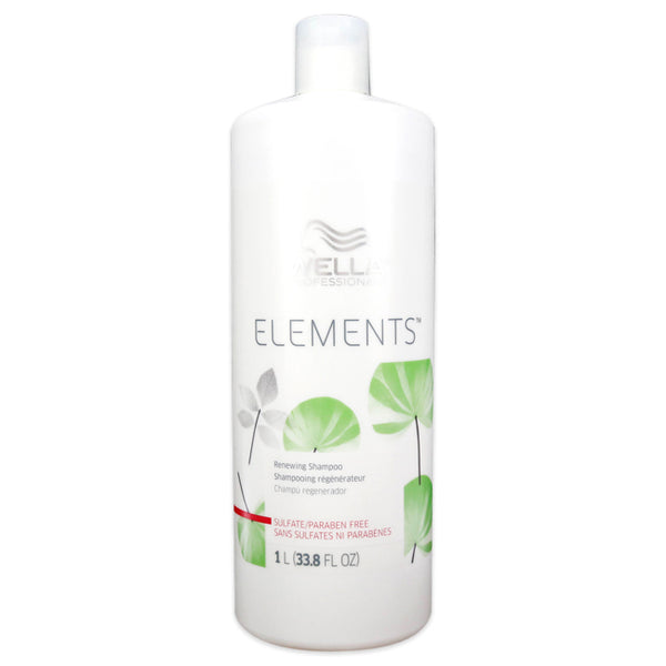 Wella Elements Renewing Shampoo by Wella for Unisex - 33.8 oz Shampoo