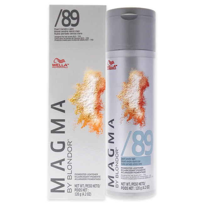 Wella Magma by Blondor Pigmented Lightener - 89 Pearl Cendre Light by Wella for Unisex - 4.2 oz Lightener