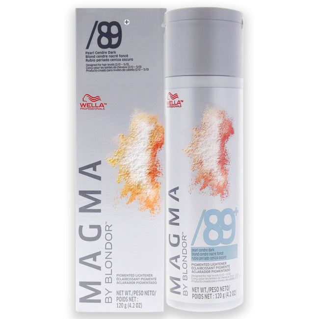 Wella Magma by Blondor Pigmented Lightener - 89 Plus Pearl Cendre Dark by Wella for Unisex - 4.2 oz Lightener