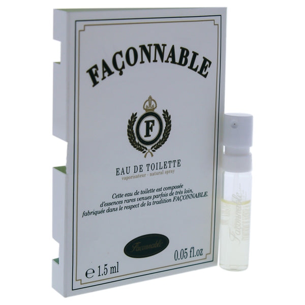 Faconnable Faconnable by Faconnable for Men - 1.5 ml EDT Spray Vial (Mini)