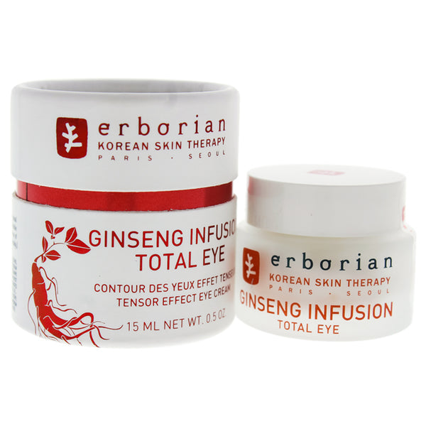 Erborian Ginseng Infusion Total Eye Cream by Erborian for Women - 0.5 oz Cream