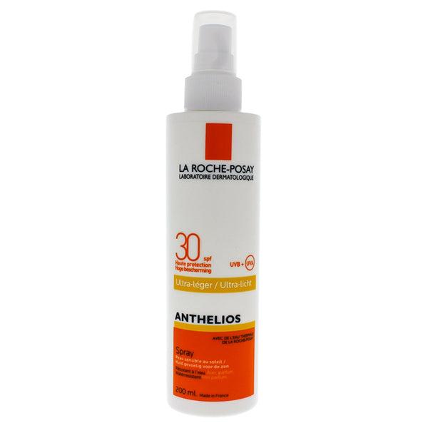 La Roche-Posay Anthelios Ultra Light Spray SPF 30 by La Roche-Posay for Unisex - 6.7 oz Sunscreen