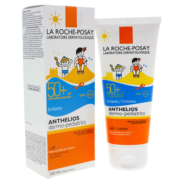 La Roche-Posay Anthelios Dermo-Pediatrics Lotion SPF 50 by La Roche-Posay for Kids - 3.4 oz Sunscreen