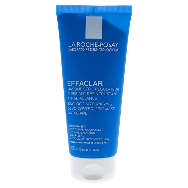 La Roche-Posay Effaclar Shine Control Clay Mask by La Roche-Posay for Unisex - 3.4 oz Mask