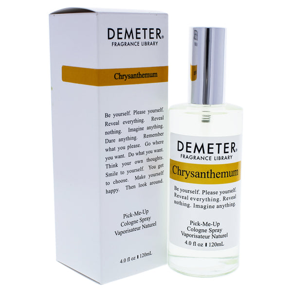 Demeter Chrysanthemum by Demeter for Unisex - 4 oz Cologne Spray