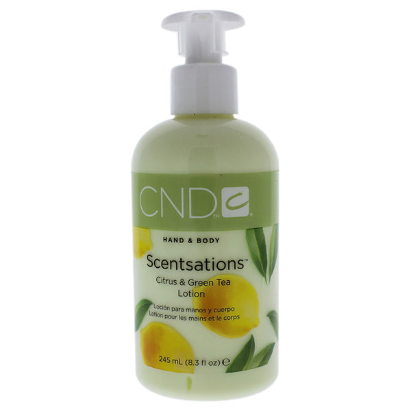 CND Scentsations - Citrus and Green Tea Lotion by CND for Unisex - 8.3 oz Hand and Body Lotion