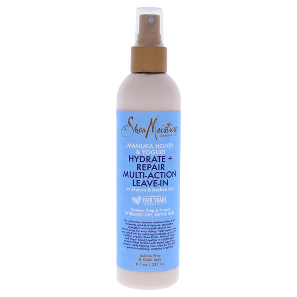 Shea Moisture Manuka Honey and Yogurt Hydrate Plus Repair Multi-Action Leave-In by Shea Moisture for Unisex - 8 oz Treatment