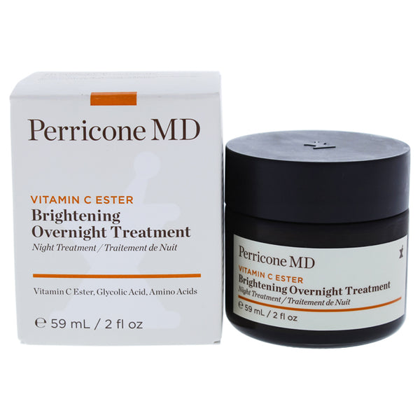 Perricone MD Vitamin C Ester Brightening Overnight Treatment by Perricone MD for Unisex - 2 oz Treatment