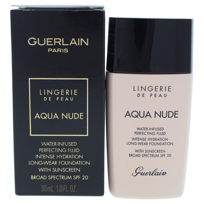 Guerlain Lingerie de Peau Aqua Nude Foundation SPF 20 - 01N Very Light by Guerlain for Women - 1 oz Foundation