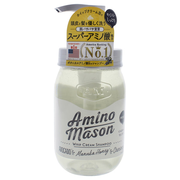 Amino Mason Moist Whip Cream Shampoo by Amino Mason for Unisex - 15.2 oz Shampoo