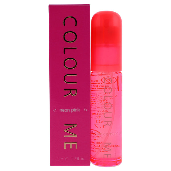 Milton-Lloyd Colour Me Neon Pink by Milton-Lloyd for Women - 1.7 oz EDT Spray
