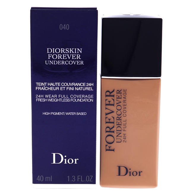 Christian Dior Diorskin Forever Undercover Foundation - 040 Honey Beige by Christian Dior for Women - 1.3 oz Foundation