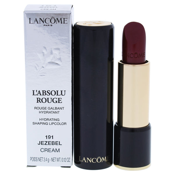 Lancome LAbsolu Rouge Hydrating Shaping Lipcolor - # 191 Jezebel - Cream by Lancome for Women - 0.12 oz Lipstick