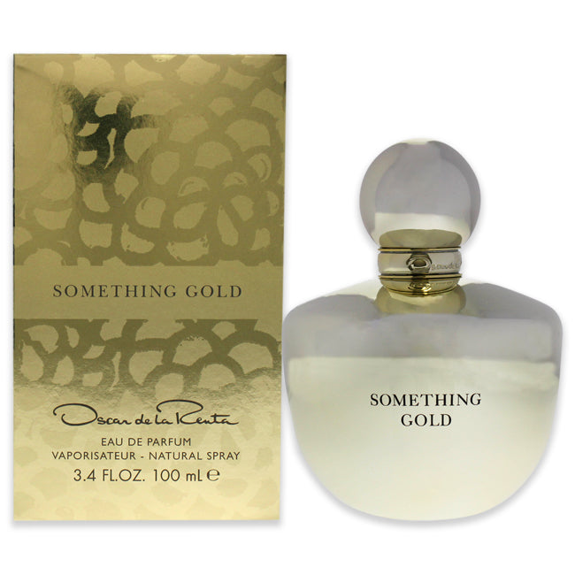 Oscar De La Renta Something Gold by Oscar De La Renta for Women - 3.4 oz EDP Spray