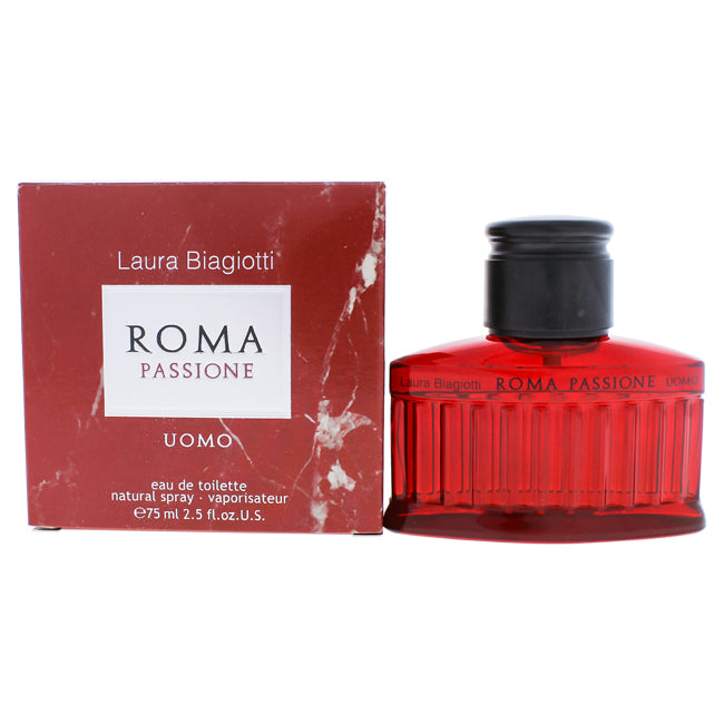 Laura Biagiotti Roma Passione by Laura Biagiotti for Men - 2.5 oz EDT Spray
