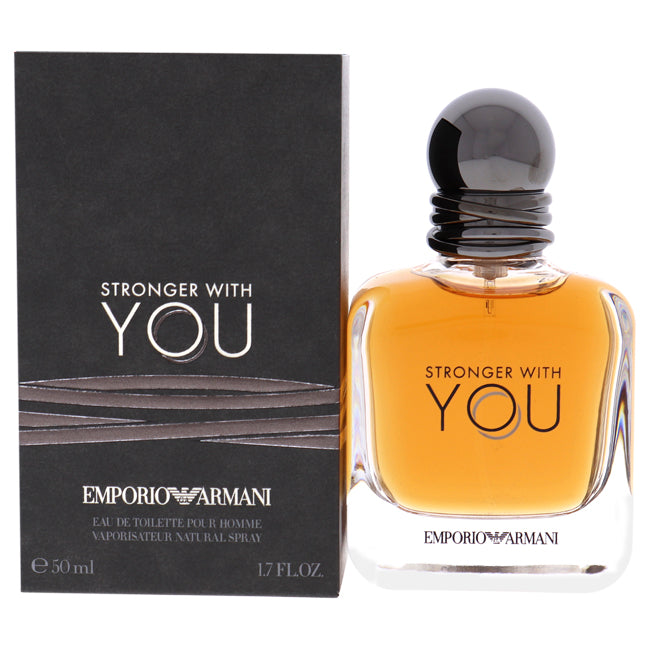 Giorgio Armani Emporio Armani Stronger With You by Giorgio Armani for Men - 1.7 oz EDT Spray