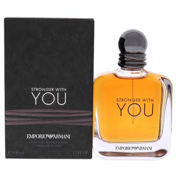 Giorgio Armani Emporio Armani Stronger With You by Giorgio Armani for Men - 3.4 oz EDT Spray