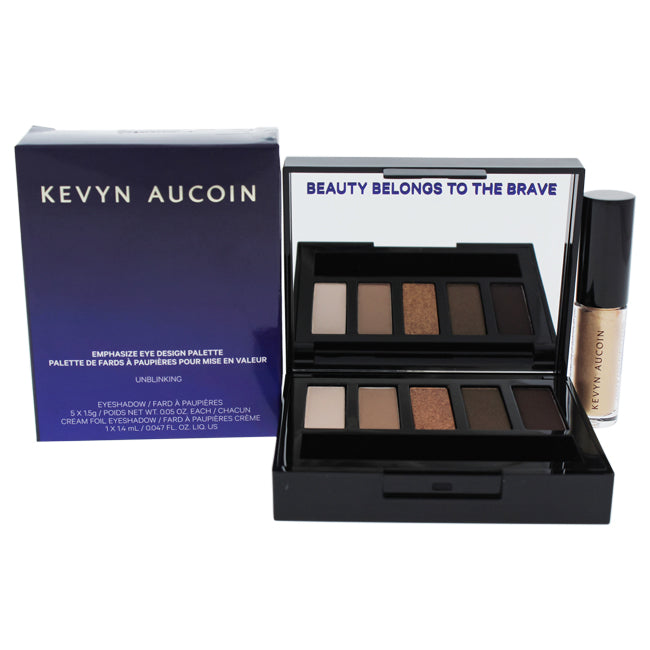 Kevyn Aucoin Emphasize Eye Design Palette - Unblinking by Kevyn Aucoin for Women - 0.3 oz Eyeshadow