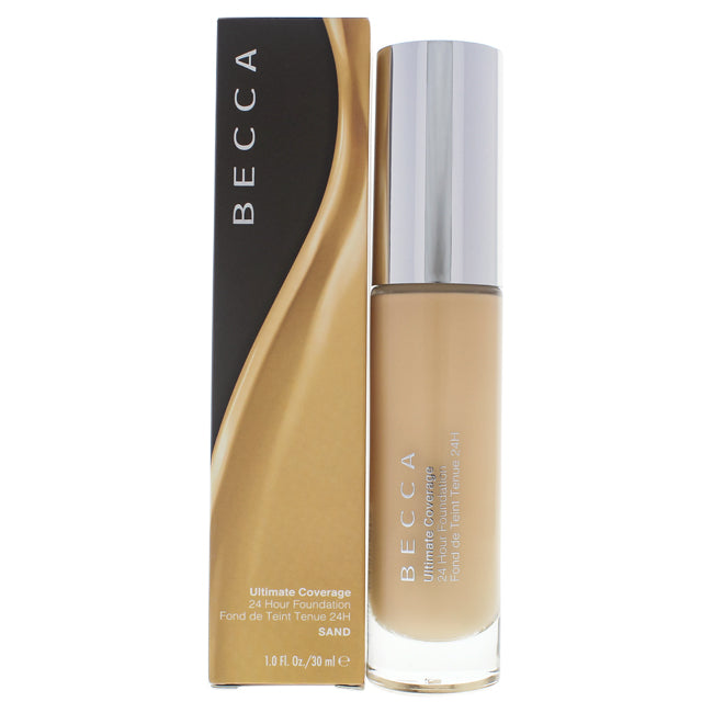 Becca Ultimate Coverage 24-Hour Foundation - Sand by Becca for Women - 1 oz Foundation
