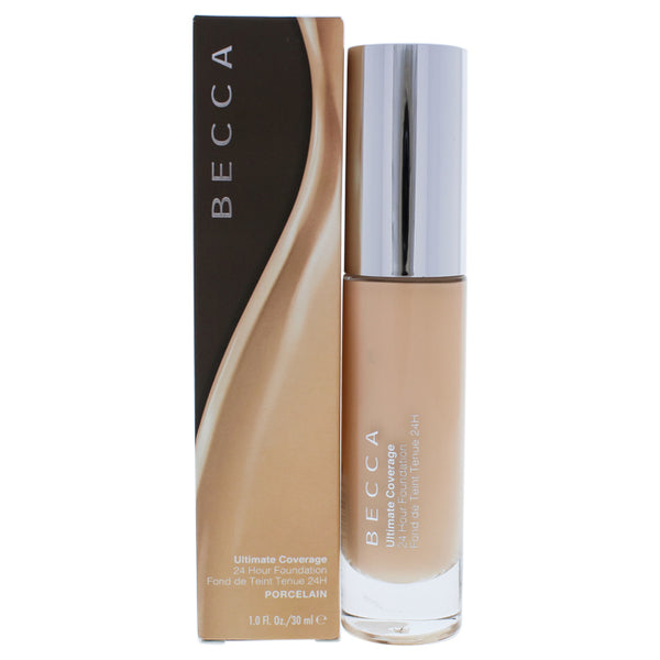 Becca Ultimate Coverage 24-Hour Foundation - Porcelain by Becca for Women - 1 oz Foundation
