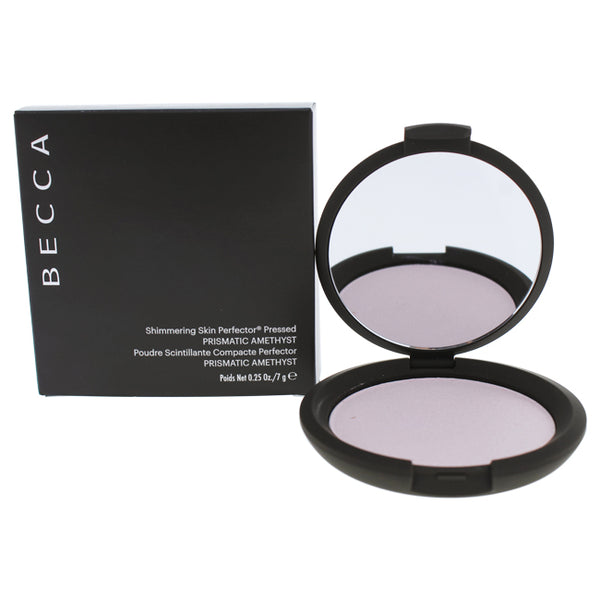 Becca Shimmering Skin Perfector Pressed - Prismatic Amethyst by Becca for Women - 0.28 oz Powder