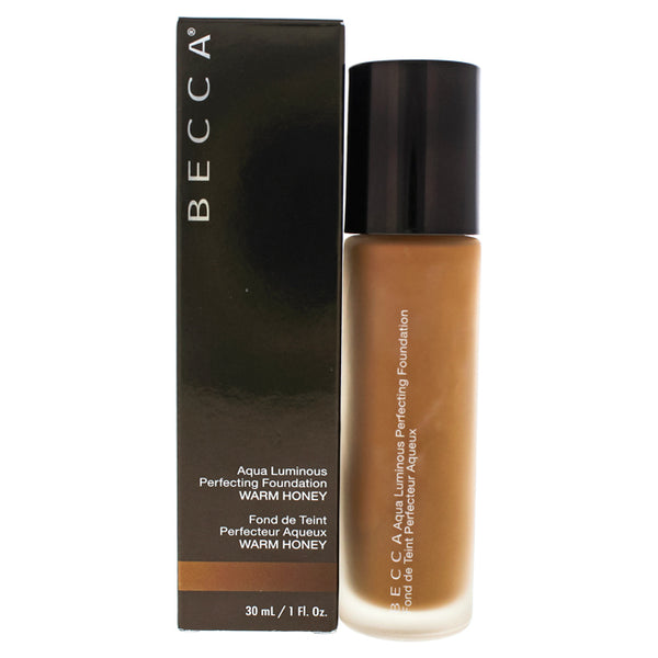 Becca Aqua Luminous Perfecting Foundation - Warm Honey by Becca for Women - 1 oz Foundation
