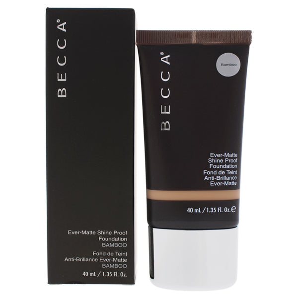 Becca Ever-Matte Shine Proof Foundation - Bamboo by Becca for Women - 1.35 oz Foundation